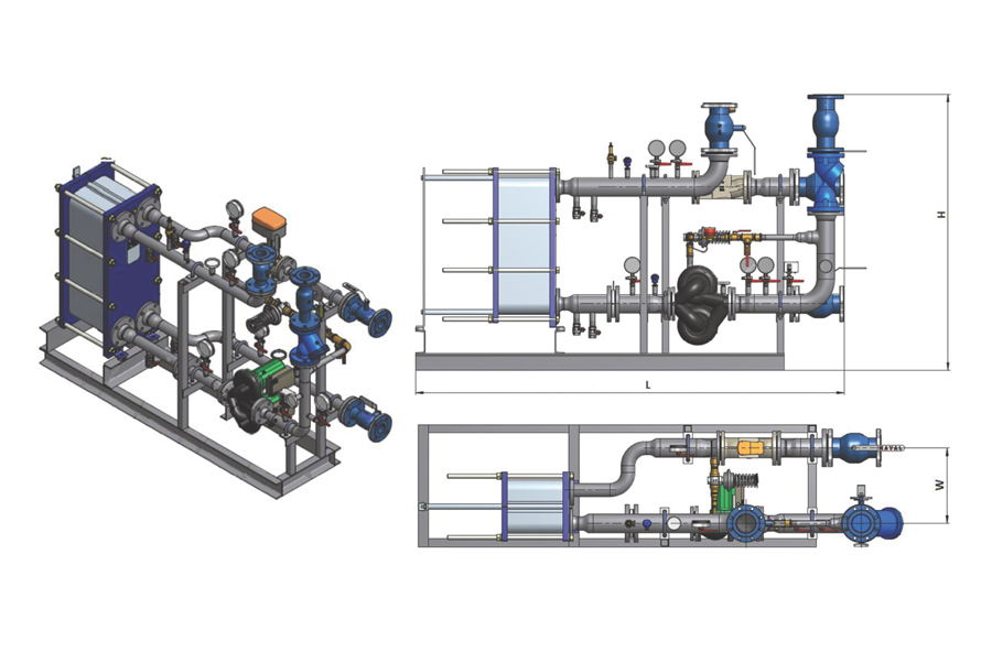 Проектирование учета узла тепловой энергии УУТЭ цена и стоимость ...